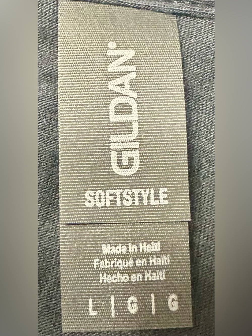 Gildan Polo G Quote Short Sleeve Black Cotton Tee NWOT - Picture 5 of 7